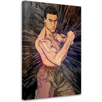 Quadro su tela Van-Damme 1,6x2,4 m bianco-beige