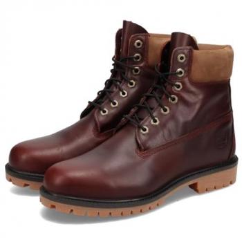 Bottes en cuir pleine fleur Timberland Heritage 6 Inch pour homme