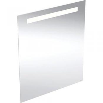 Miroir lumineux Geberit 60 x 70 cm éclairage supérieur