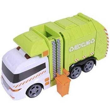 Realistic Teamsterz Light & Sound Garbage Truck Toy, for kids aged 3-10