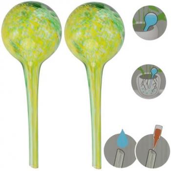 Kit de 2 boules d'irrigation en verre