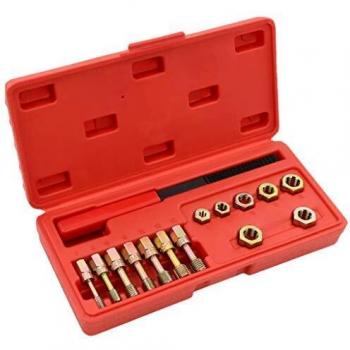 Complete Metric Rethread Tool Set – 15 Parts for Garage Use