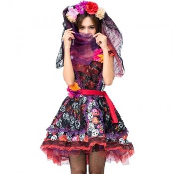 Floral Fairy Ghost Bride Outfit