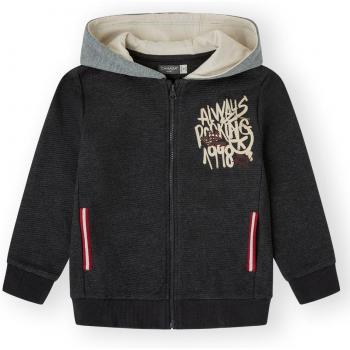 Sudadera de niño Canada House negra con capucha