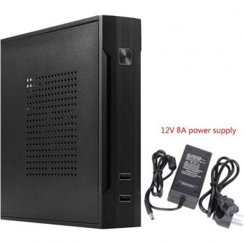 Caja Mini ITX QX01 para HDD y SSD