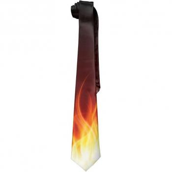 Corbata Estampado Llama 8 cm