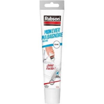 Cuisine/Bain Blanc Mastic Silicone Rubson 50 ml