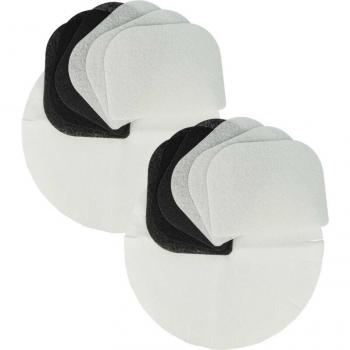 Vhbw Combo: 6 Carbone Attivo, 6 Antigrasso & 12 Carta – 24 pezzi per Friggitore D8