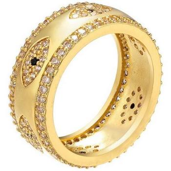 Compromiso de Boda Joya India: Anillo Dorado