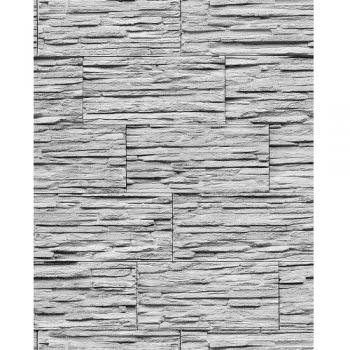 EDEM 1003-32 Vinyl Wallpaper, Textured Stone Design, 5.33 sqm