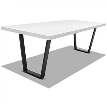 Gaudalupe White Dining Table (17 Stories) – 76×160×90 cm