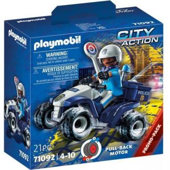 Playmobil City Action Police Quad Véhicule et figurine