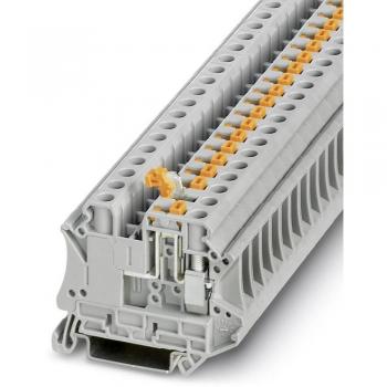 Morsettiera UT 6‑MT Sezionatore P/P Grigio – Connettore e Cavo (50 pezzi)