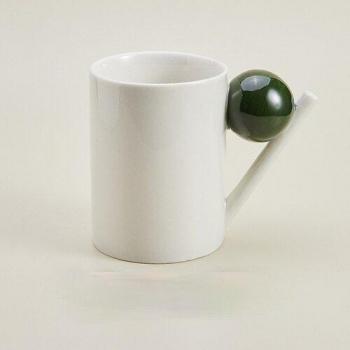 Taza Esférica de Cerámica para Agua