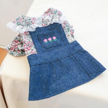 Vestido sólido para Chihuahua