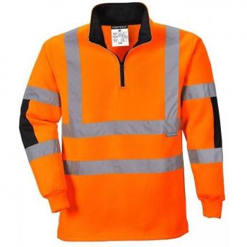RedAlert 4XL Orange Rugby Visibility Shirt