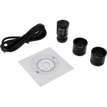 HD-CMOS USB Microscope Camera 2.0MP with Adapters