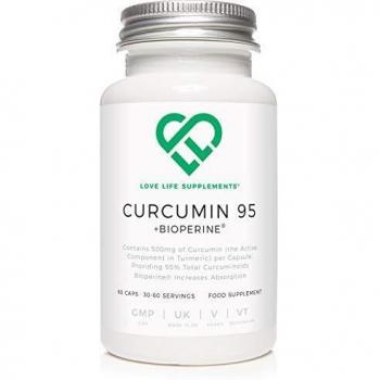 Curcumin 95 + Bioperine® by LLS | Highest Quality Turmeric Extract (Curcumin)