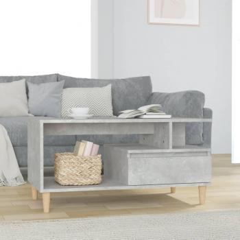 Coffee Table White 90x49x45 cm vidaXL Engineered Wood