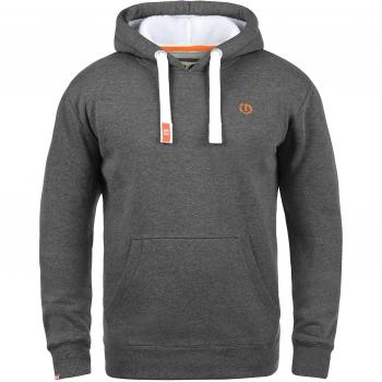 Solid BennHood Pile Herren Kapuzenpullover Hoodie Sweatshirt aus Baumwollmischung mit Teddy-Futter und Größe M in Farbe Gre M P (P8236)