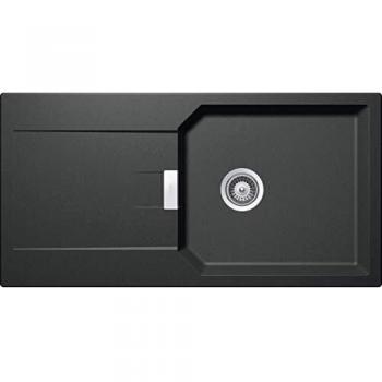 Manhattan 100 × 51 cm Schock Spülbecken aus Grauer Granit