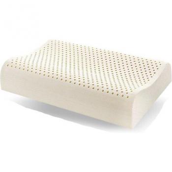 Oreiller de Mémoire Cervical en Latex Thaïlandais – Version adulte avec housse