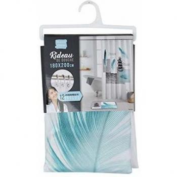 Rideau de douche imprimé Equilibre 200 x 180 cm Polyester