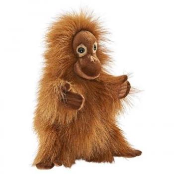 Hansa 25cm Realistic Orangutan Hand Puppet