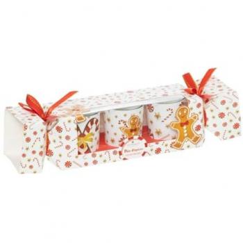 Bougies Gourmandes de Noël – Trio 45 g, parfum pain d’épice