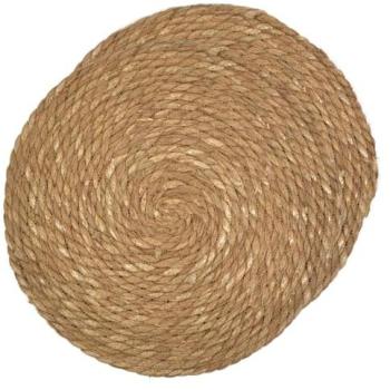 Lot de 2 Sets de Tables Ronds en Jute