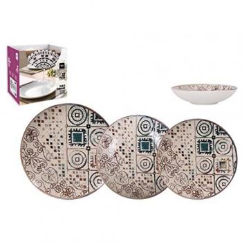 Vajilla Creta Monaco Ivory Brilloso – Pack 12