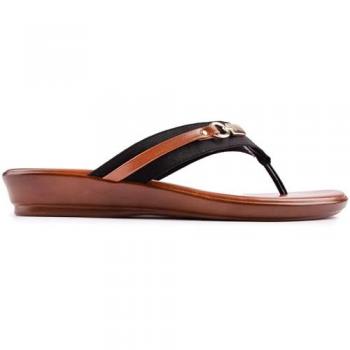 Esino Velvet Toe‑Post Slip‑on