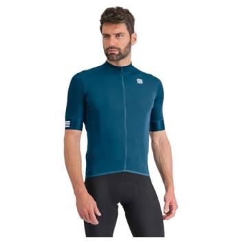 Maglia a Maniche Corte Sportful SRK Teal Blu (Uomo, M)
