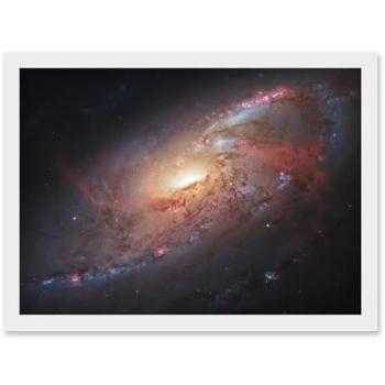 M106 Hubble Hybrid Poster – Gendler & Gabany Edition