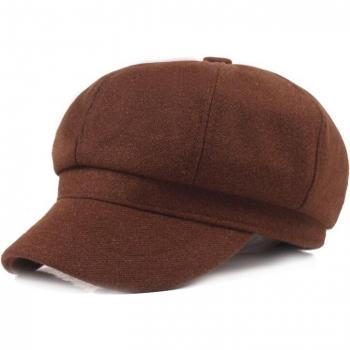 Soft Cotton Newsboy Cap for Women