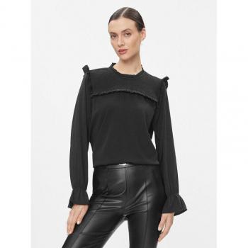 JDY Regular Fit Bluse Schwarz
