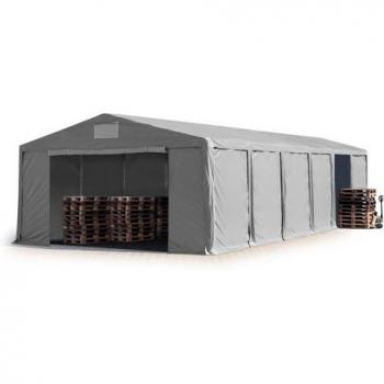 Tente TOOLPORT 8x16 m pour sol en terre