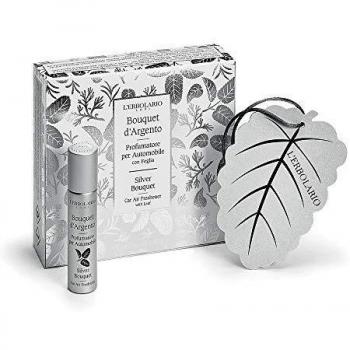 Bouquet d'argento profumatore per automobile con foglia edizione limitata 10 ml
