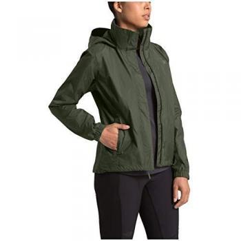 N·F. Resolve 2 Damen‑Wetterjacke – Oliv, Small