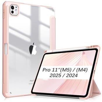 Fintie Slim-Case mit integriertem Stifthalter für iPad Pro 11 (M4 2024) – Modellnummern: A2836, A2837, A3006