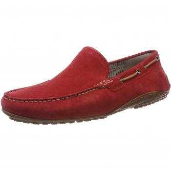 Sioux Herren Callimo Mokassin, Rot, 10.5 UK