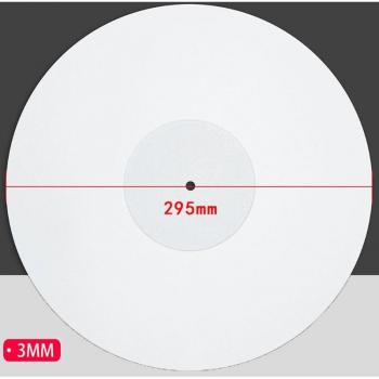 Acrylic LP Vinyl Mat for Turntable Accessories