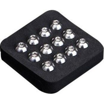 RISK 12PCS M5*10MM Ultralight Bike Disc Brake Bolts