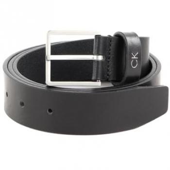 Cinturón Calvin Klein Hombre Piel Negra 110 cm