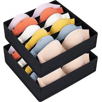 Porta Reggiseni DIMJ con Divisori in Tessuto