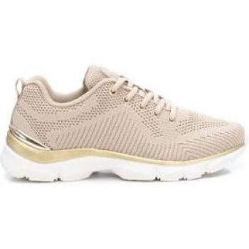 XTI 14245 Beige Women's Athletic Trainers, EU 41
