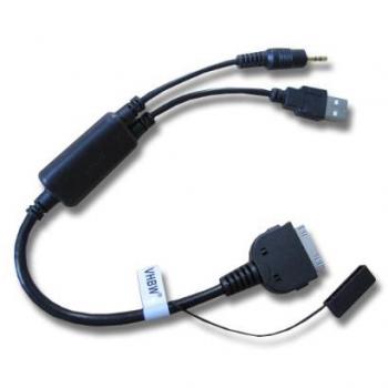 Y‑cavo audio compatibile con iPod Apple 10GB‑60GB – Nero