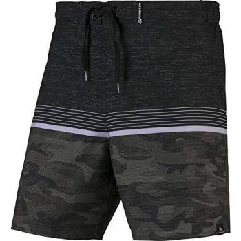 Feuerblitz Männer‑Badeshorts Schwarz M