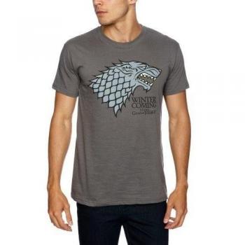 Camiseta de hombre Game Of Thrones Stark Direwolf