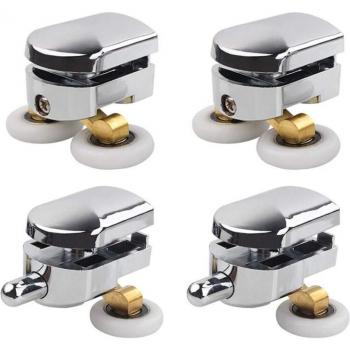 Pañales Rodillos 23 mm 4 Unidades para Puerta de Ducha